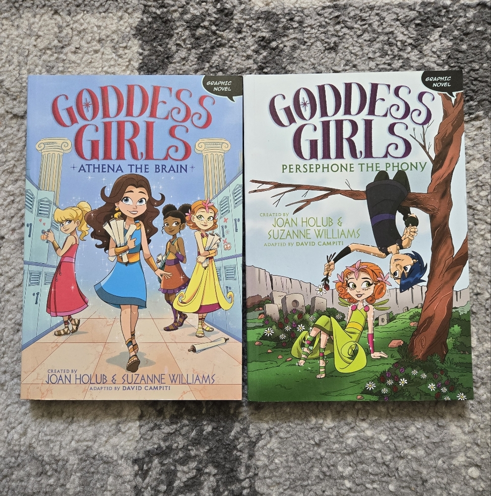 Goddess Girls Graphic Novels #1&2